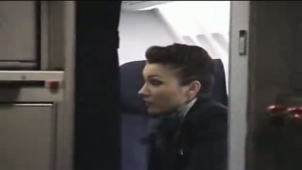 SWAT reccomend french slut shows her assets the plane