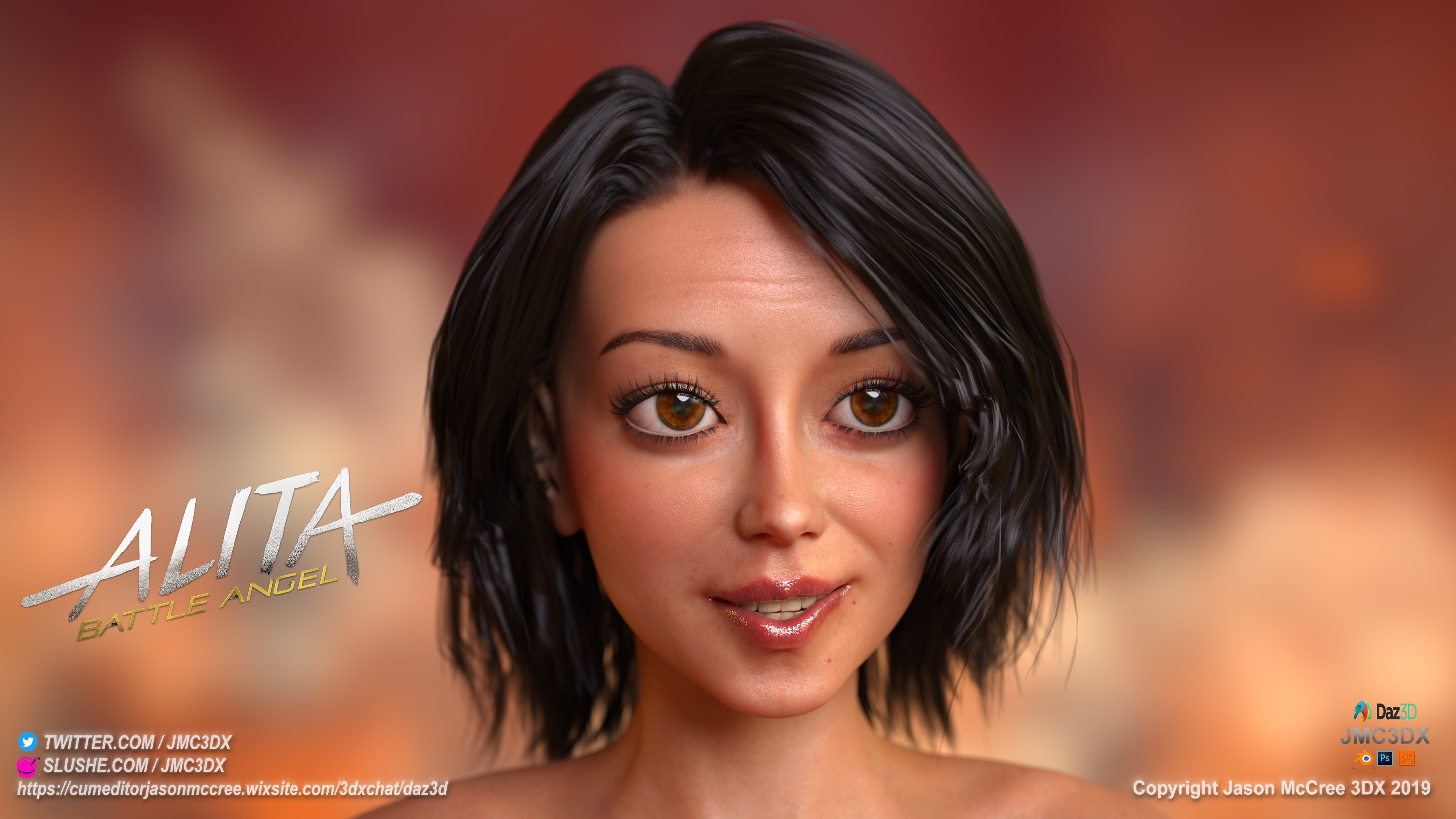 Kawaii reccomend 3dxchat alita battle angel character