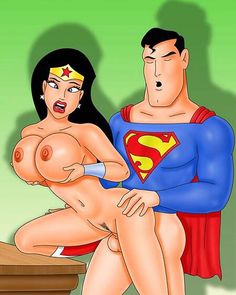 Wonder women blows superman batman