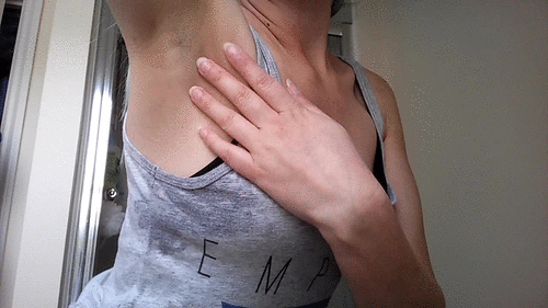 Bad M. F. reccomend sweaty nipple pits