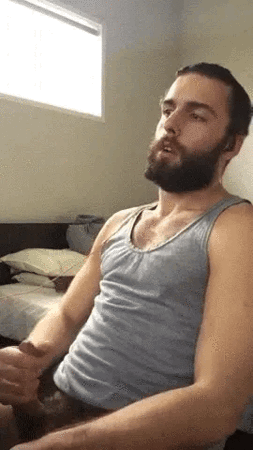 Twizzler reccomend jerk bearded dude cums while