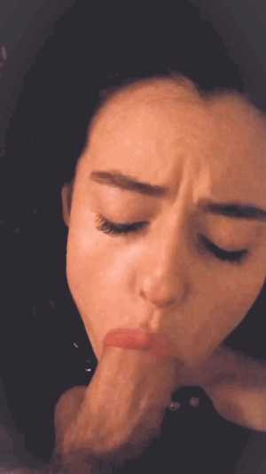best of Real homemade blowjob close sloppy