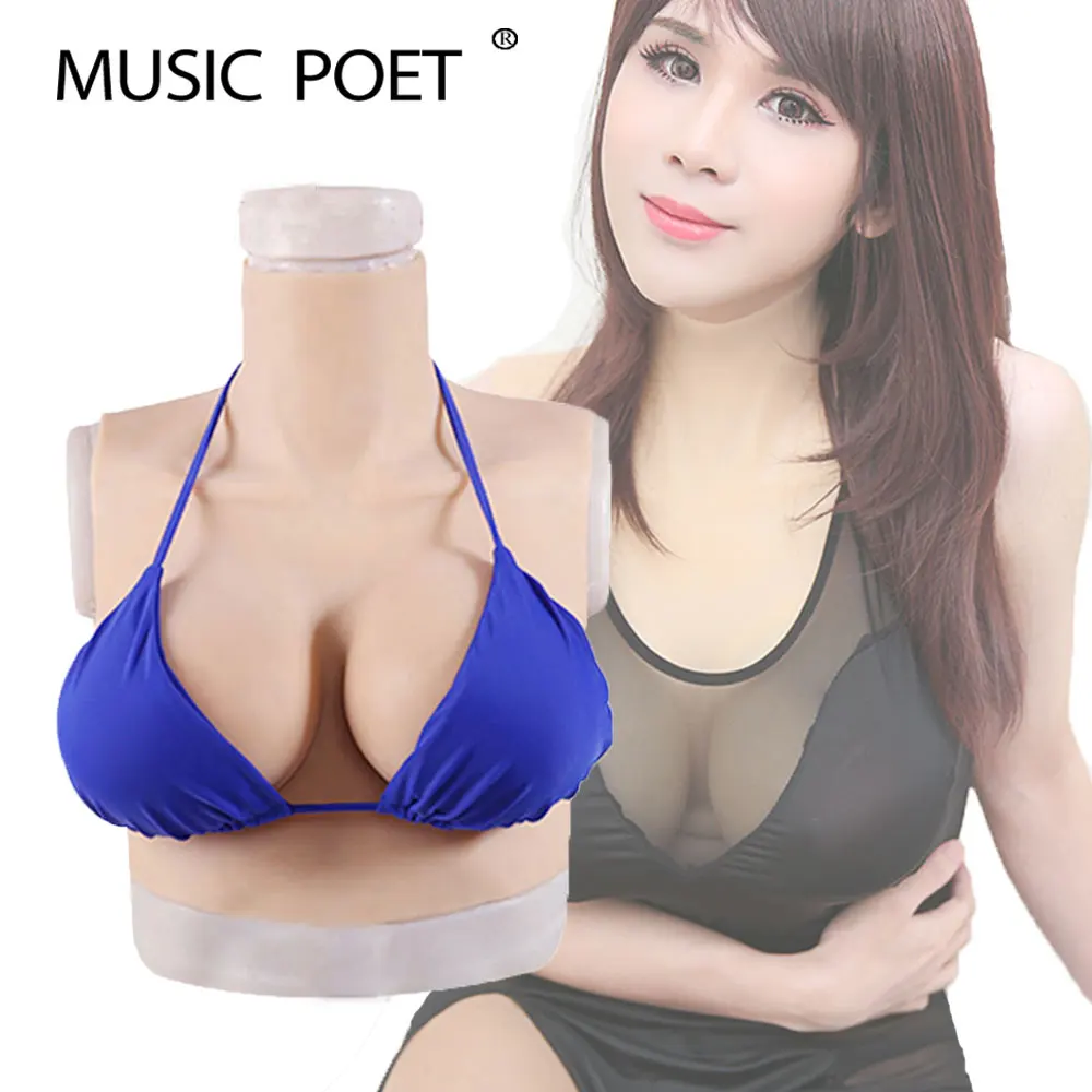 best of Wear boob breast fake crossdresser