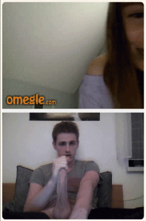 British girl shows omegle