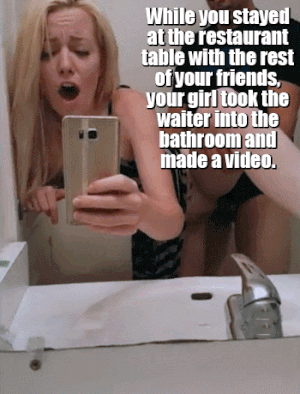 Wife enjoys threesome fantasy bathroom