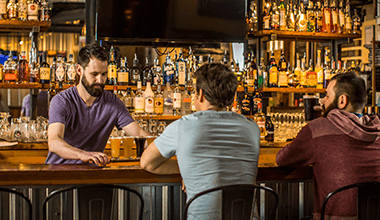 Barrel reccomend goes experienced pleases smoking barman