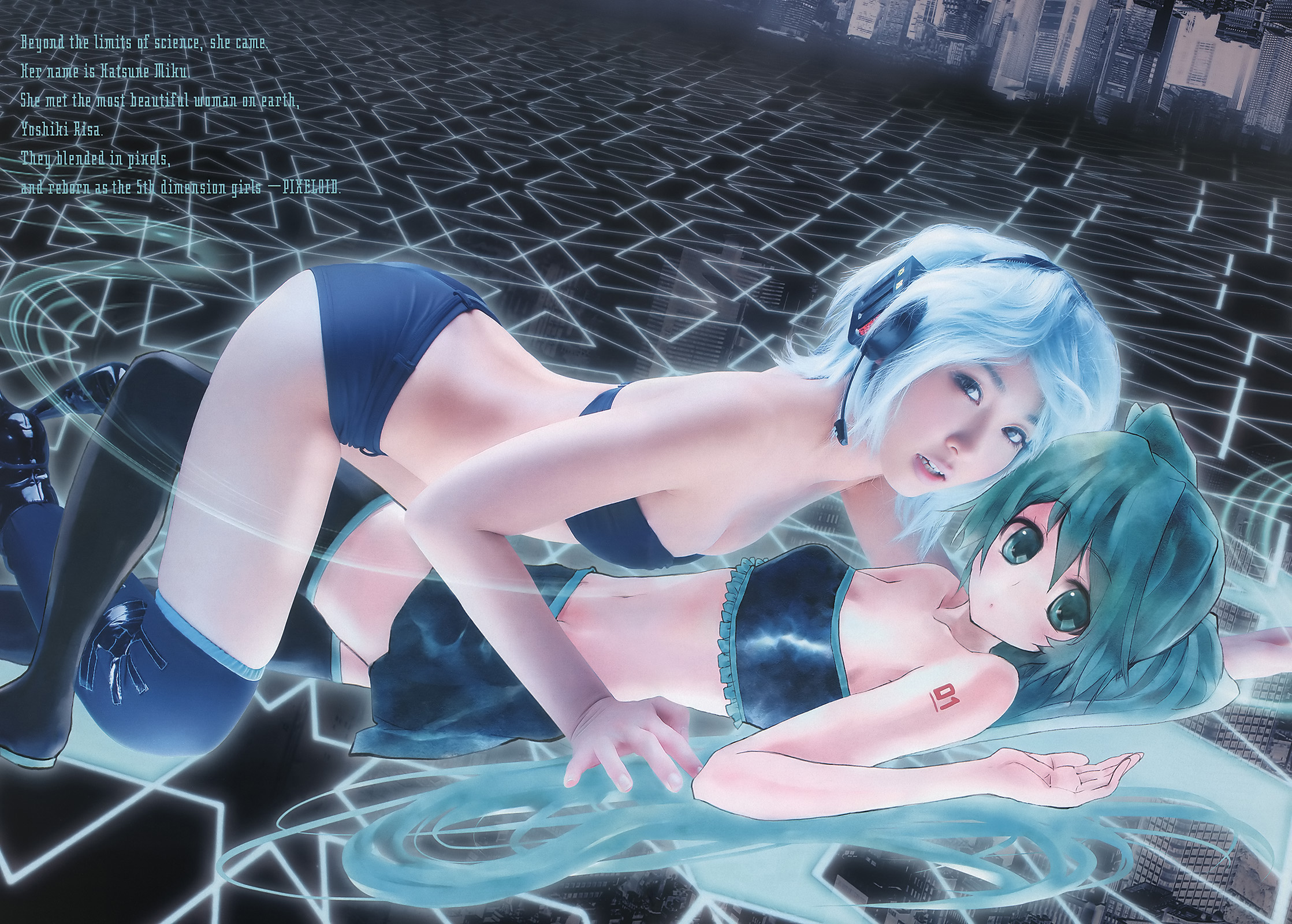 Squeaker recomended dances behind miku hatsune glass naked