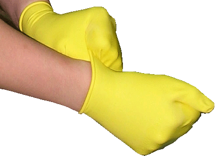 Doodle reccomend ultra thin transparent latex gloves