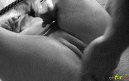 Virgin fingering pussy with