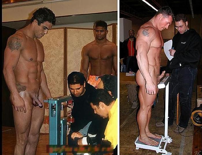 best of Boxer exposed during straight weigh naked