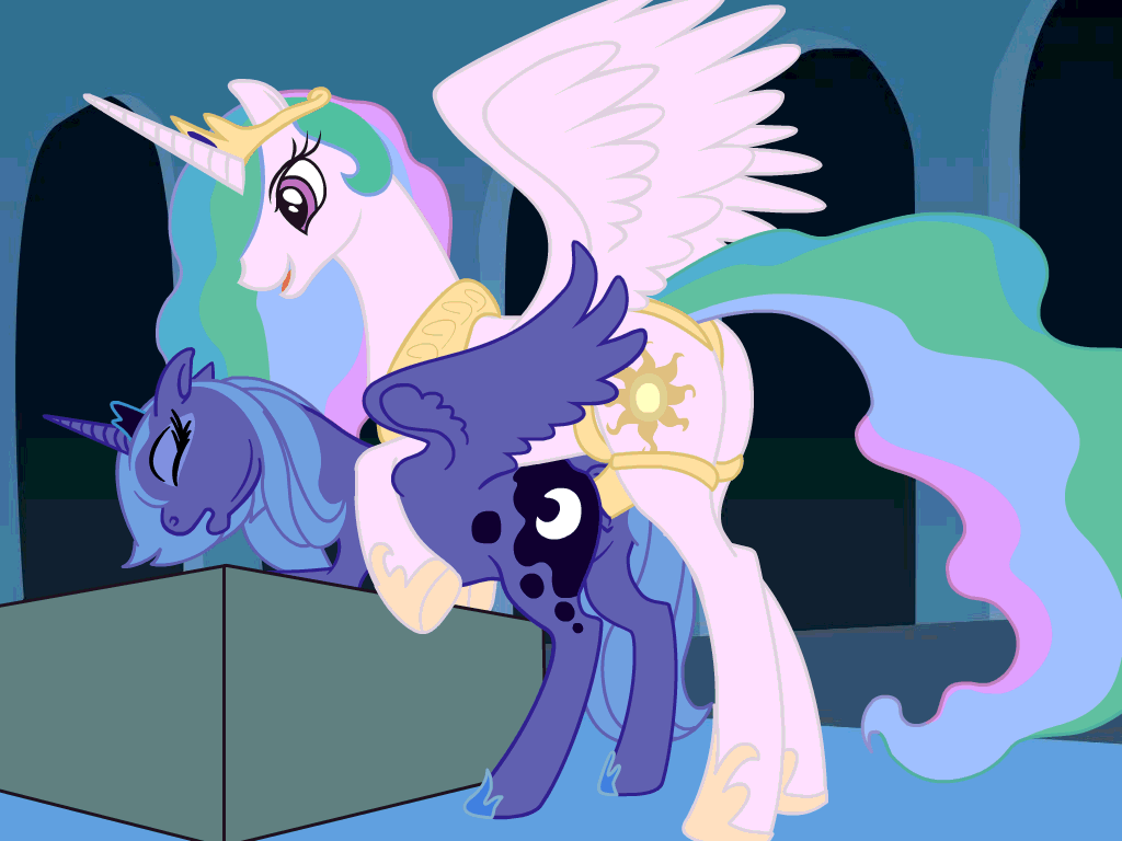 best of Luna animation blowjob part princess