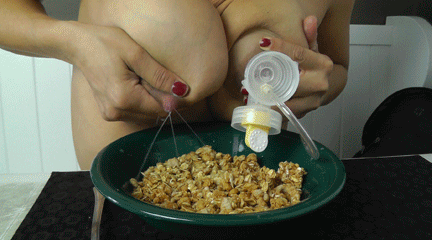 Master reccomend breast milk cereal