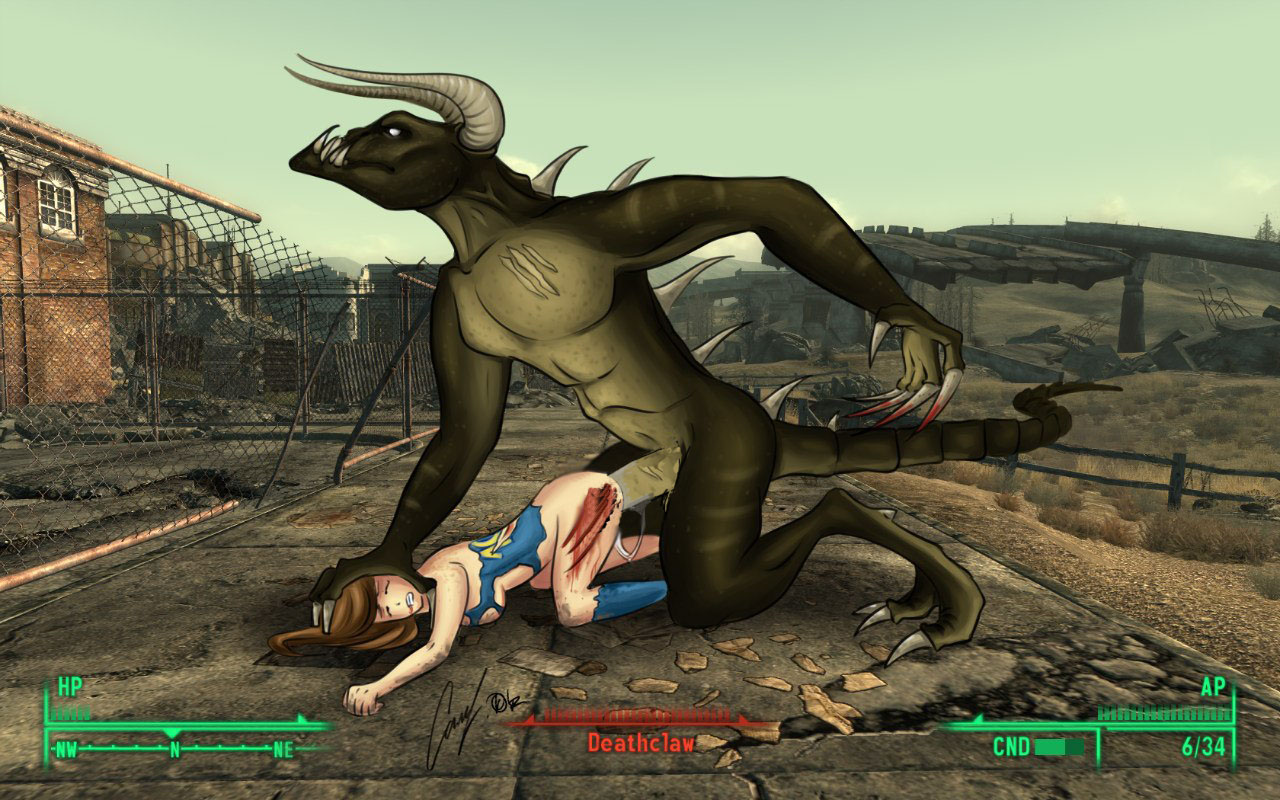 Deathclaw sarah fallout last monster