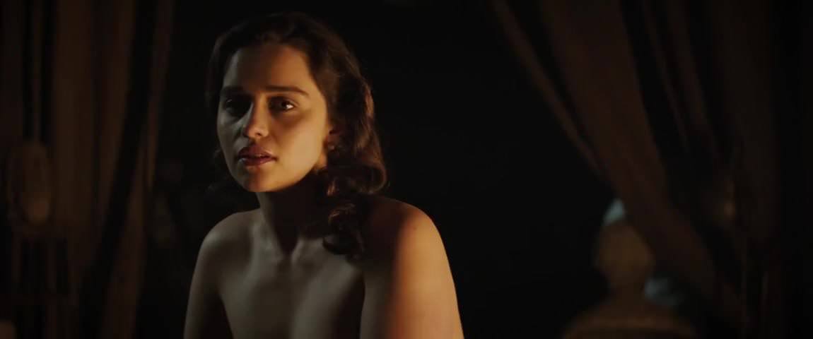 Emilia clarke nude scene voice from