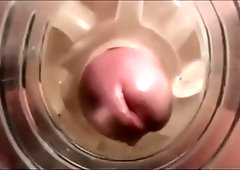 Red T. reccomend fleshlight internal view dicks cumming inside