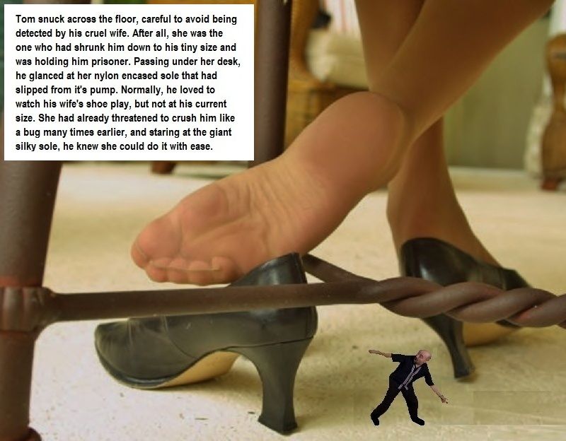 Giantess shoe feet teaser