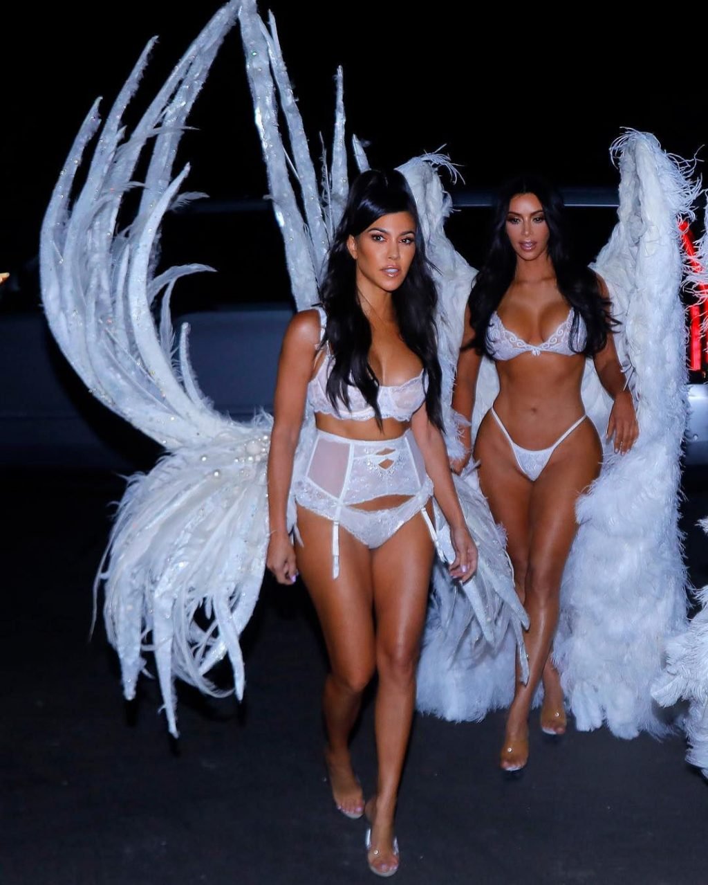 Laser reccomend jenners kardashians victoria secret angels costume