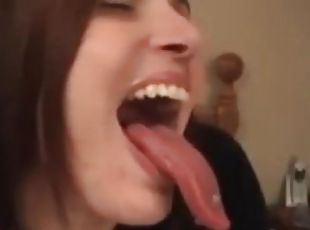 best of Long tongue zass megan