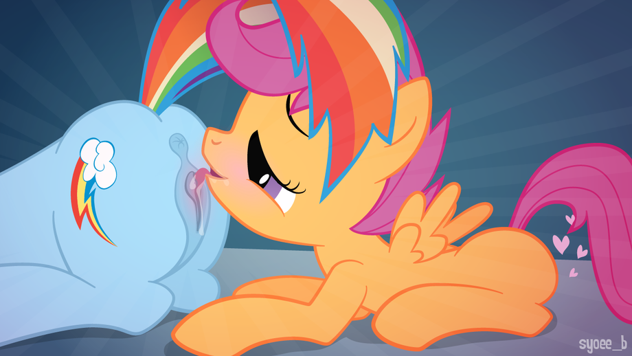 Rainbow dash twilight sparkle licking