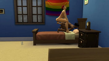 Sims stepmoms massage after yoga