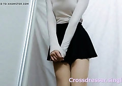 best of Milf teases pantyhose interview secretary mini skirt tits